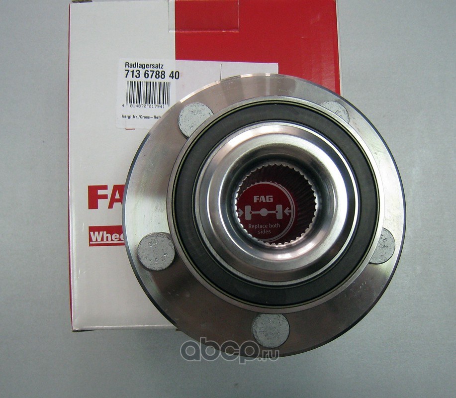 Ступица передняя в сборе FORD Mondeo IV 2007-> FAG 713 6788 40