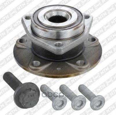 Ступица передняя в сборе AD A3/VW Golf V/VI/Caddy 06-> SNR NTN-SNR R154.61
