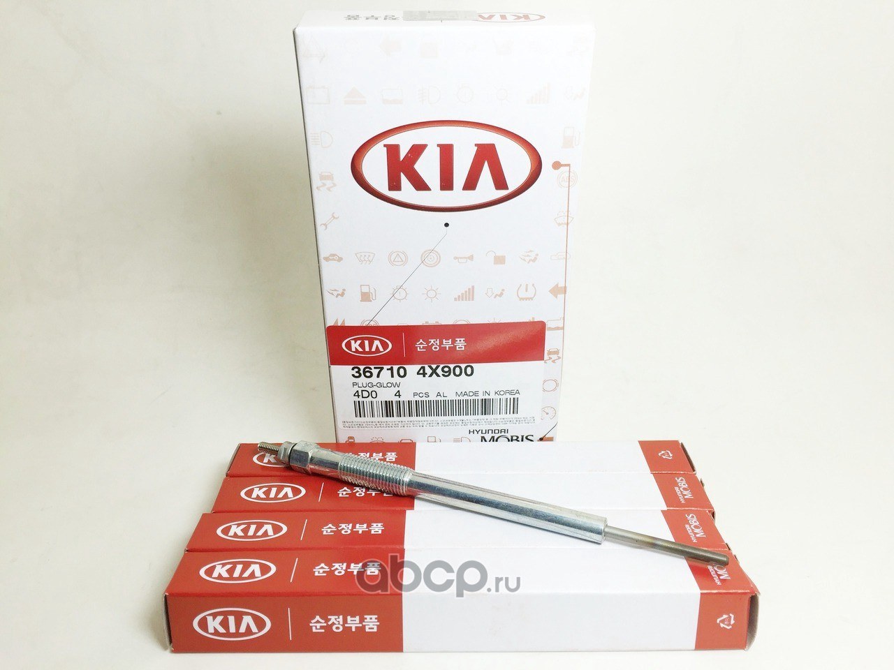 Свеча накаливания HYUNDAI/KIA mot.2,9TDI 36710-4X900