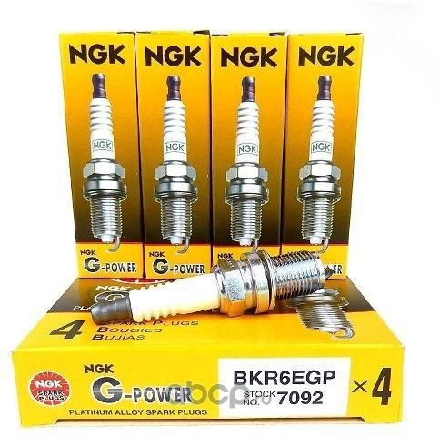 Свеча зажигания G-Power BKR6EGP CIT C3 PEU 106/206/306/307 REN Clio/Lag/Meg/Sce NGK 7092
