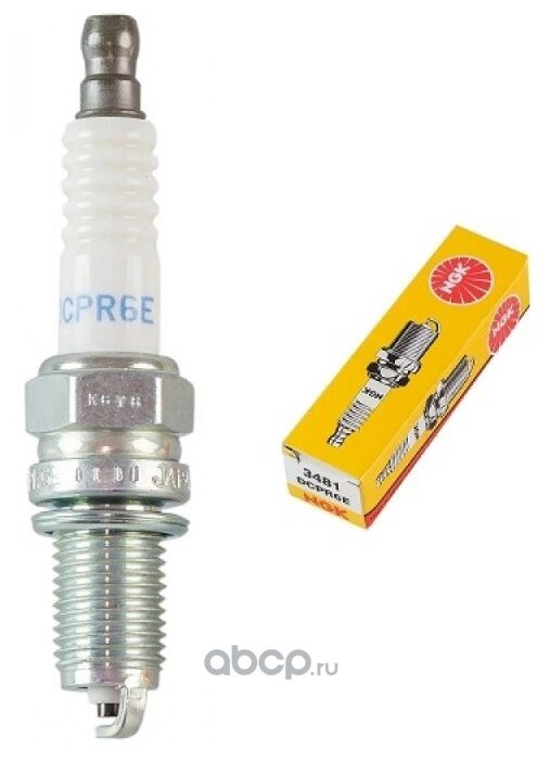 Свеча зажигания DCPR6E UNIVERSAL NGK 3481