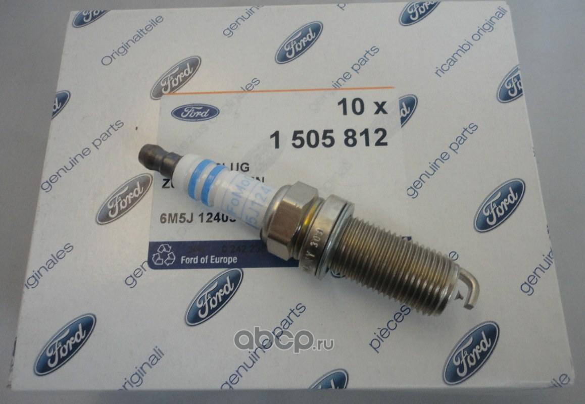 Свеча зажигания FORD 1 505 812 FORD Mondeo IV/Galaxy II/S-Max 2.5L 1 505 812