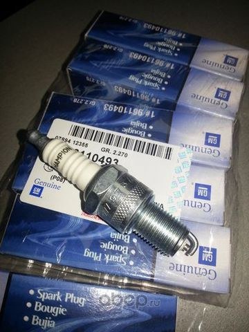 Свеча зажигания GENERAL MOTORS 96110493