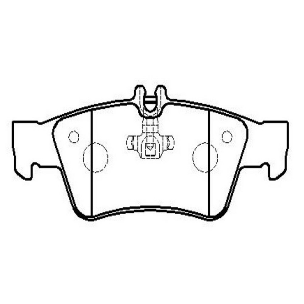 Колодки задние CTR GK0040