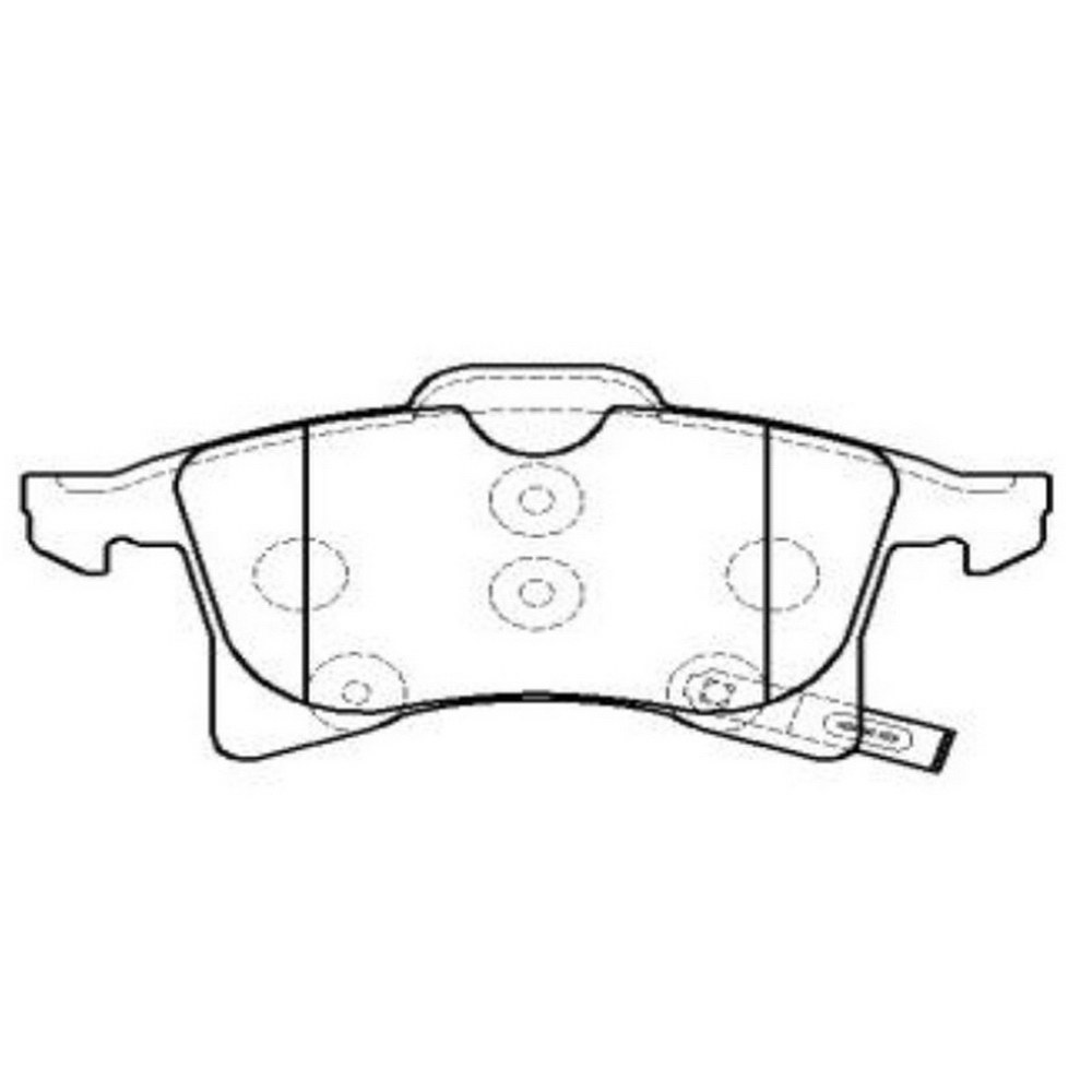 Колодки передние CTR GK0302