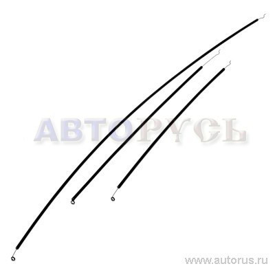 Трос печки и заслонки ВАЗ 21213, комплект 3 шт Рекардо RR06965