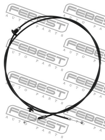 Трос привода открывания замка капота TOYOTA Camry 2011-> FEBEST 0199-HCACV51