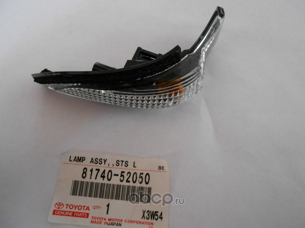 Указатель поворота L TOYOTA Camry TOYOTA 81740-52050