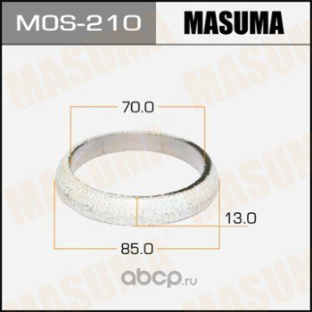 Кольцо глушителя NISSAN AD MASUMA MOS-210