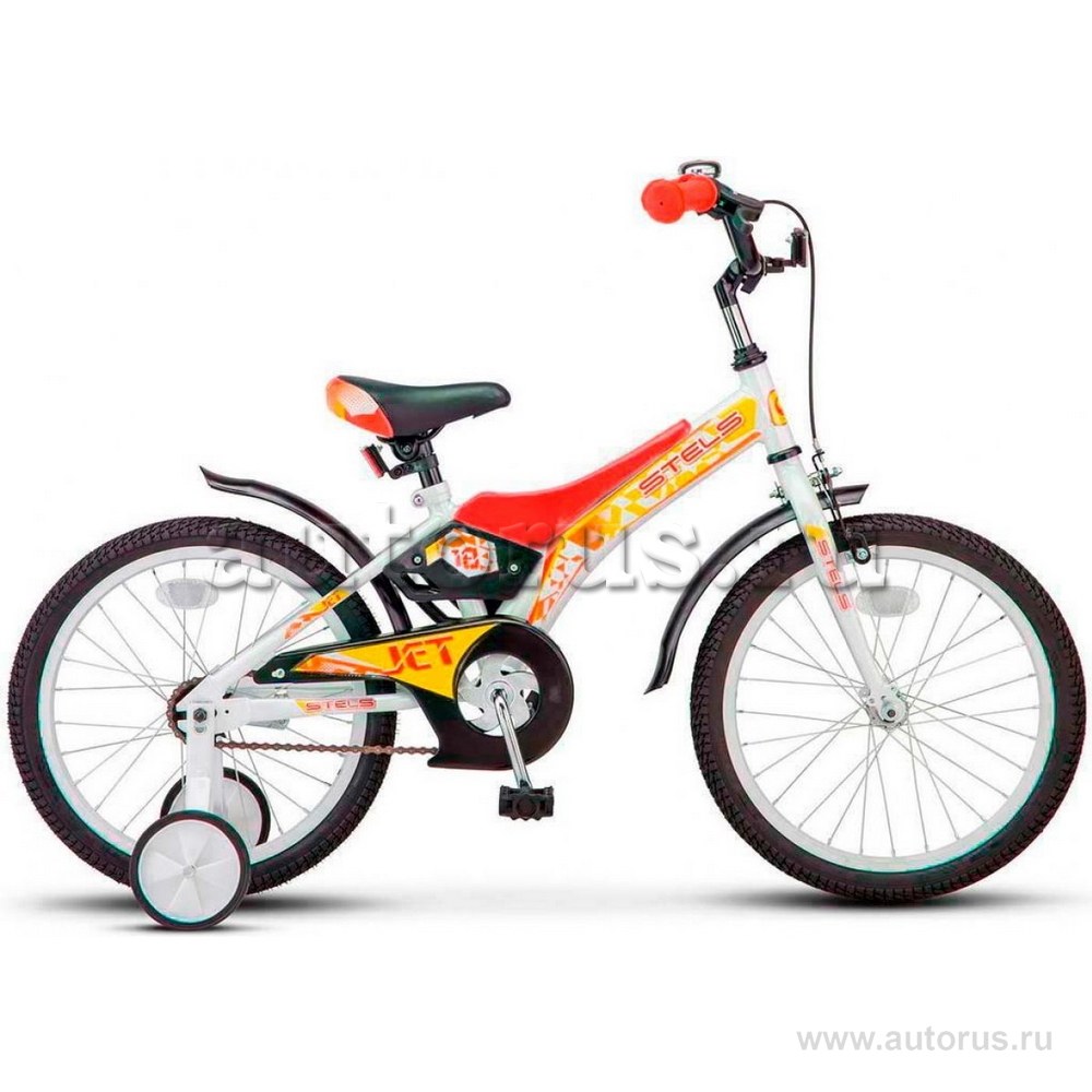 Велосипед 16 детский STELS Jet (2019) количество скоростей 1 рама сталь 9 белый/красный