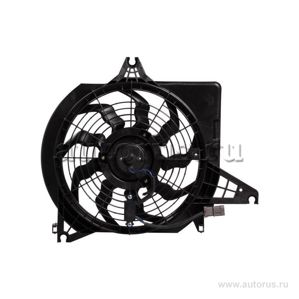 Э/вентилятор кондиц. для а/м Hyundai Grand Starex (H-1) (07-) 2.5D (A) (с кожухом) LUZAR LFAC 0840