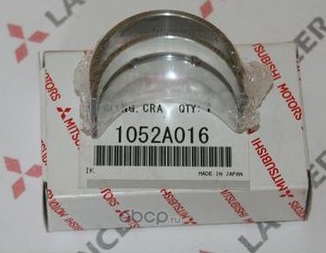Вкладыш коленвала LANCER 1.6 MITSUBISHI 1052A016