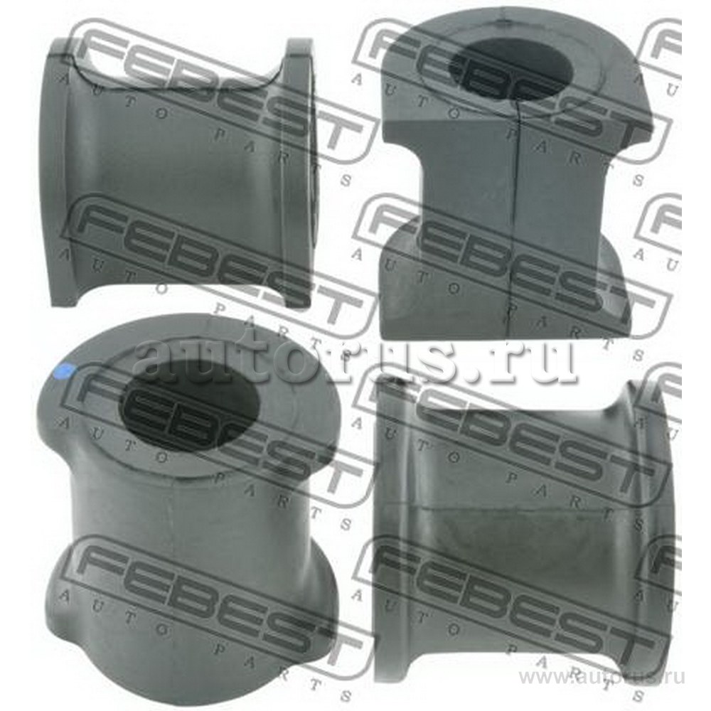Втулка заднего стабилизатора комплект D23 VOLKSWAGEN TRANSPORTER/MULTIVAN T5 2003-2015 FEBEST VWSB-T5D23R-KIT