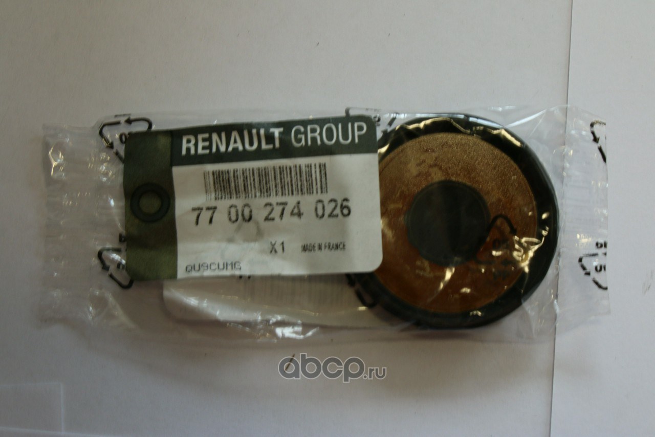 Заглушка головки блока цилиндров мал. RENAULT Logan/LADA Largus 16 кл 7700 274 026