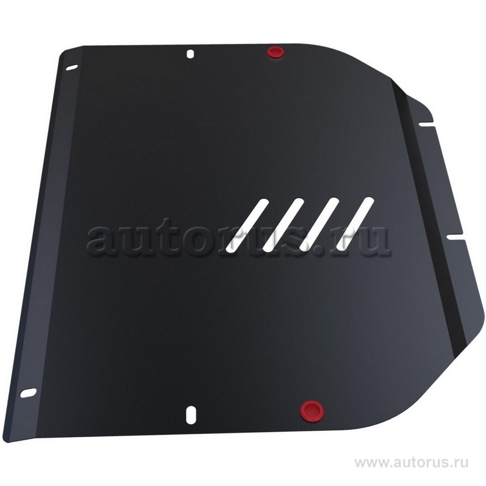 Защита картера + КПП + комплект крепежа, Hyundai Santa Fe 2006-2009, V - 2.7, 2.2d Hyundai Santa Fe II 2006-2009 АВТОБРОНЯ 111.02309.2