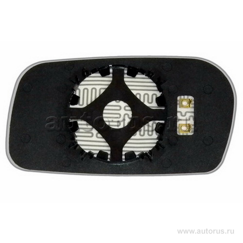 Зеркальный элемент AUDI 100 IV (91-94) правый сфера голубой с обогревом ERGON 94009119