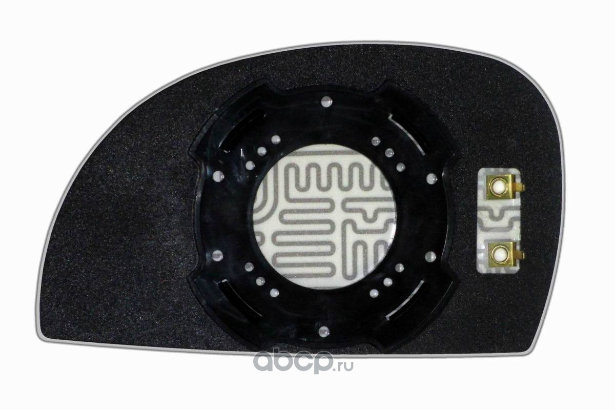 Зеркальный элемент HYUNDAI Accent II (05-12) правый сфера с обогревом ERGON 39100309