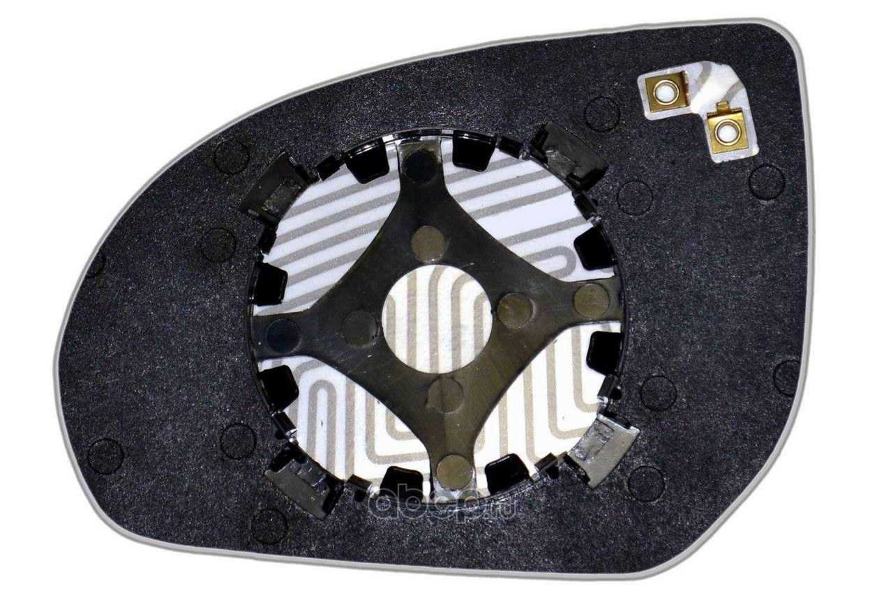 Зеркальный элемент KIA Rio III (11-16) правый асферика с обогревом ERGON 50221100