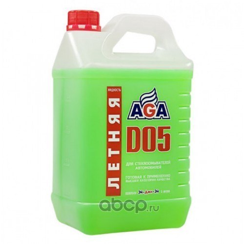 Жидкость омывателя летняя AGA D05 готовая 4 л AGA110D