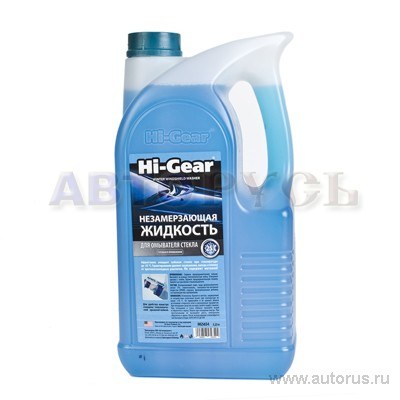 Жидкость омывателя незамерзающая -25C HI-Gear HG5654 готовая 5 л HG5654N
