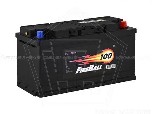 Аккумулятор 100 "FIRE BALL" обратная полярность