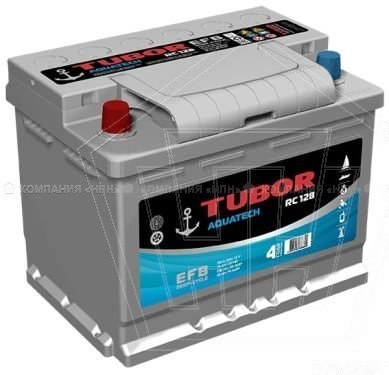 Аккумулятор 75 TUBOR AQUATECH обратная полярность