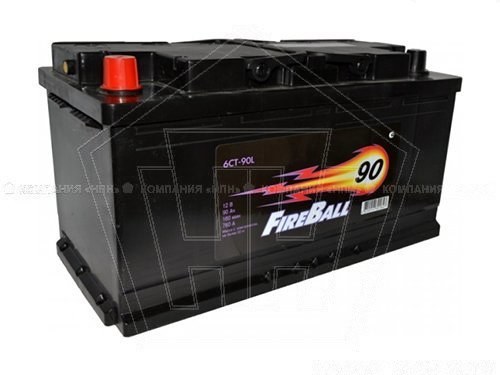 Аккумулятор 90 "FIRE BALL" обратная полярность