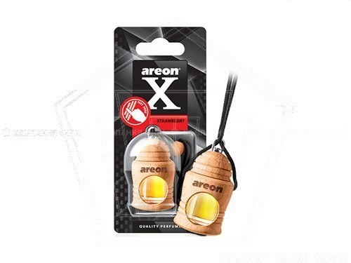 Ароматизатор подвесной бутылочка Areon FRESCO XVER Клубника
