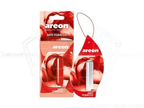 Ароматизатор подвесной гелевый Areon LIQUID 5мл Антитабак