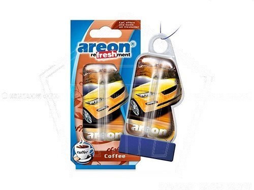 Ароматизатор подвесной гелевый Areon REFRESHMENT LIQUID 8мл Кофе