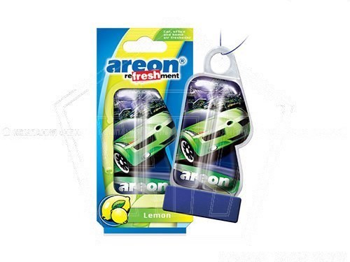 Ароматизатор подвесной гелевый Areon REFRESHMENT LIQUID 8мл Лимон