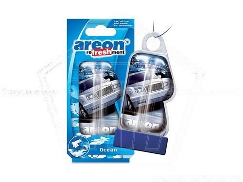 Ароматизатор подвесной гелевый Areon REFRESHMENT LIQUID 8мл Океан
