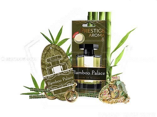 Ароматизатор подвесной картон FOUETTE "Prestige Aroma" парфюмированный Bamboo Palace