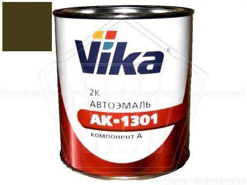 Автоэмаль ВИКА 2К Акриловая АК-1301 (защитная хаки глянцевая 303) 0,85 кг