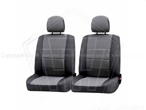 Чехлы сидений Toyota Corola (с 2013) SKYWAY седан ткань Темно/серые