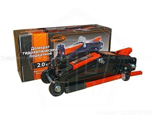 Домкрат гидравлический 5т (216-413 мм) бутылочный АвтоDело (43305)