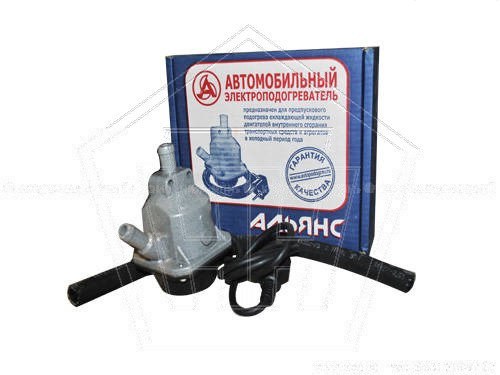 Электроподогреватель предпусковой ВАЗ 2104-2107 (инж. дв.) (220В 1,5кВт)