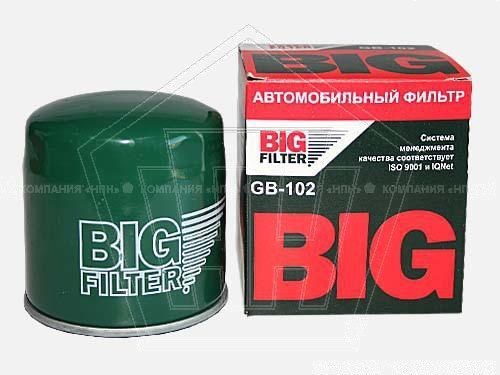 Фильтр масляный ВАЗ 2101-07, 2121  , УАЗ дв. 405, 406, 409 BIG FILTER