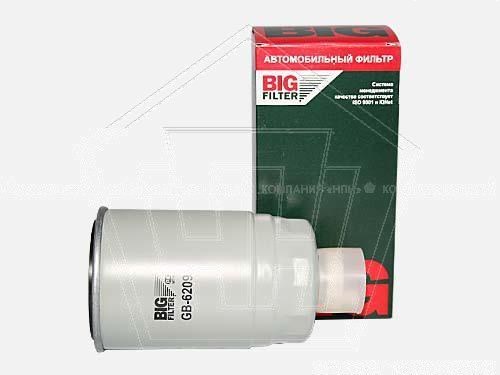 Фильтр топливный для а/м ГАЗ 3309, ПАЗ дв.ММЗ 245 ЕВРО-3, ЗИЛ 5301 (тонкой очистки) BIG (GB-6209) (G