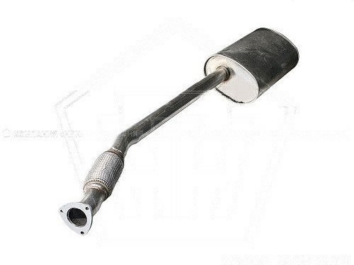 Глушитель УАЗ 315195 дв.409 Евро 3 с гофрой  (315195-1201010-03)