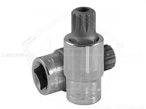 Головка торцевая со вставкой SPLINE M16 (1/2