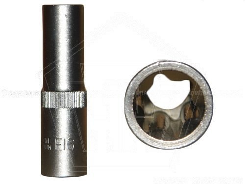 Головка торцевая TORX Е16 (1/2