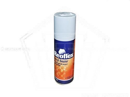 Грунт акриловый (1-комп.) Reoflex Acryl Sealer (520 мл) серый аэрозоль (RX F-02G/520)