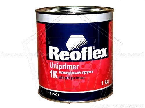 Грунт алкидный (1-комп.) Reoflex антикоррозионный серый (1 кг.) (RX P-01/1000)