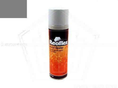 Грунт для прошлифовки Reoflex Washprimer Spray (520 мл) аэрозоль, серый (RX P-04/520)