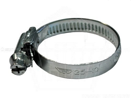 Хомут ( 25-40/9мм) "Завод Труд" оцинкованная сталь (упак. 10 шт.) (25-40/9)