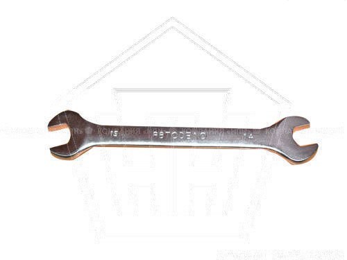Ключ гаечный рожковый 14*15 АвтоDело (32145)