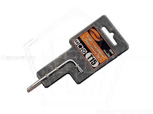 Ключ торцевой Torx  15* изогнутый АвтоDело (39361)