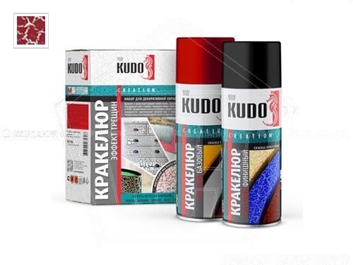 Краска-спрей KUDO кракелюр 