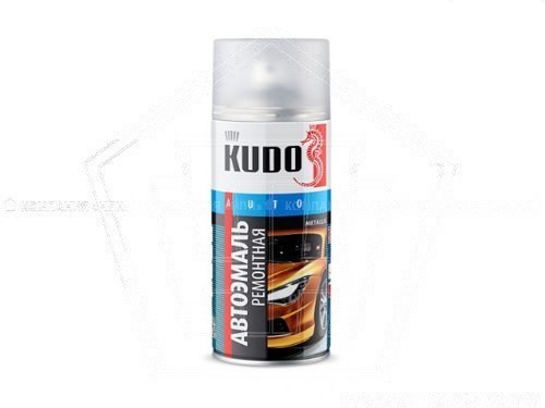 Краска-спрей KUDO металлик  Ford Focus Silver светло-серебристая (520мл) (KU-42051)